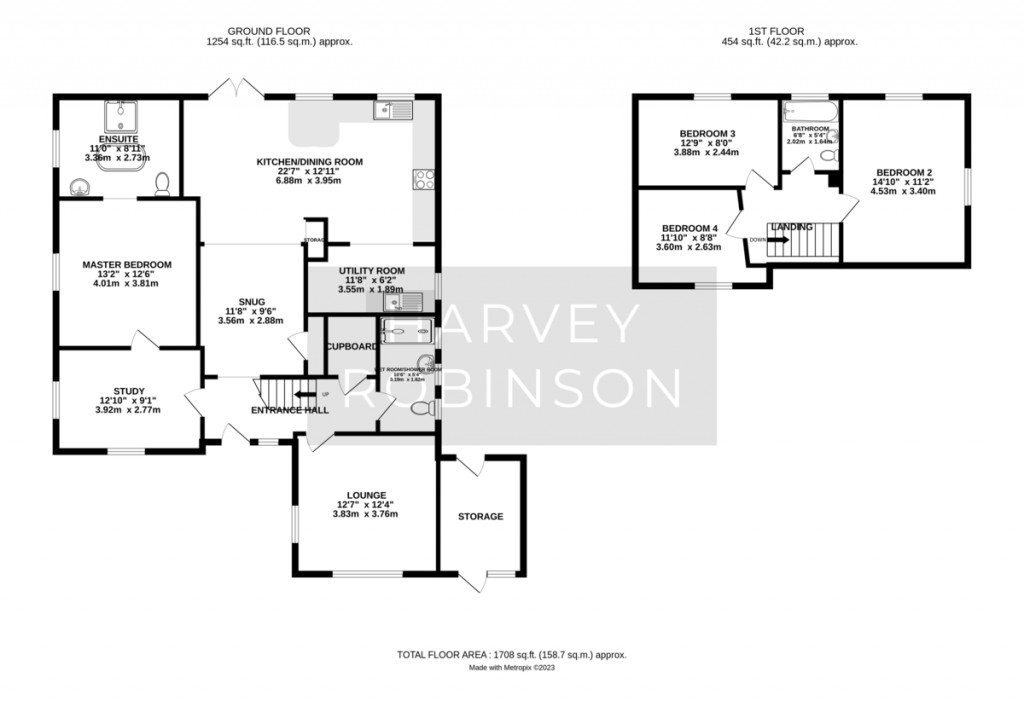 Floorplans For Potton Road, Biggleswade