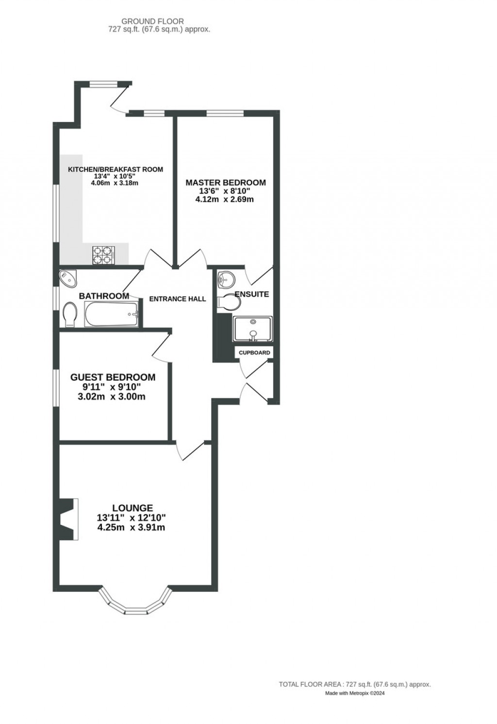 Floorplans For Charlton House, Nursery Road