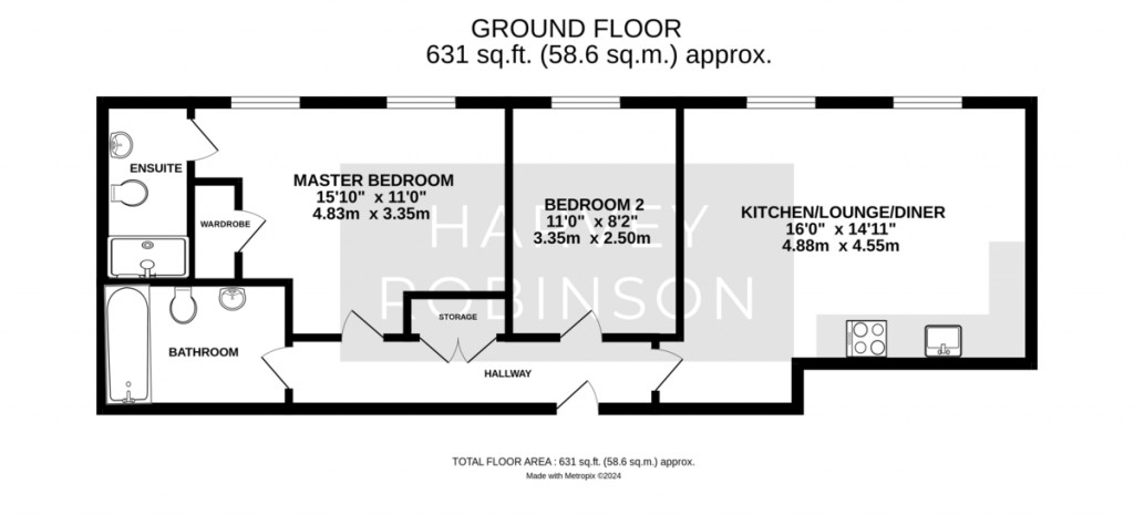 Floorplans For Anglian House, Huntingdon