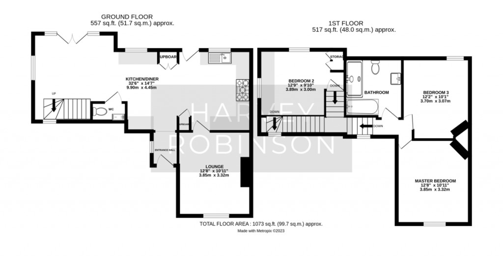 Floorplans For Wyton, Huntingdon