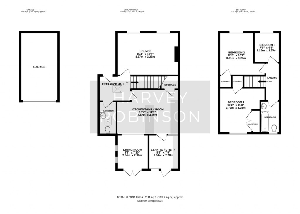 Floorplans For Miles Drive, Clifton