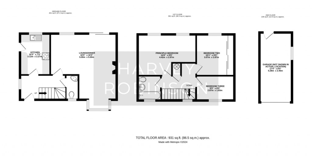 Floorplans For Bramley Drive, Offord D'arcy