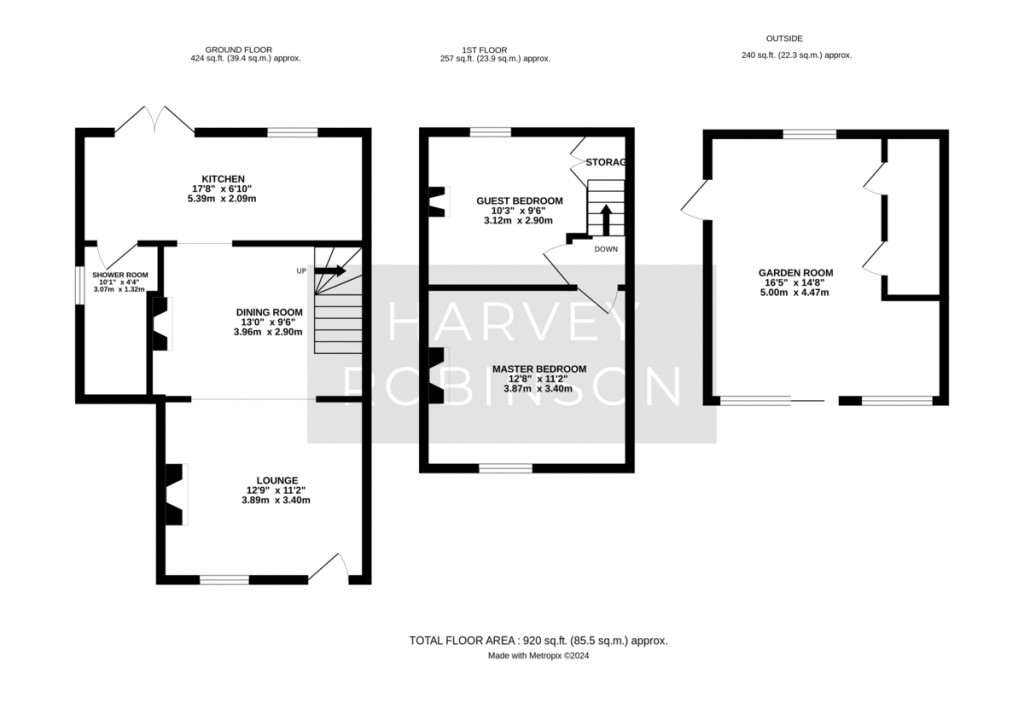 Floorplans For St. Neots Road, Eaton Ford