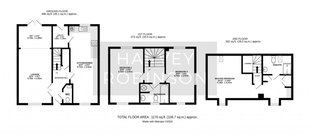Floorplans For Christie Drive, Hinchingbrooke