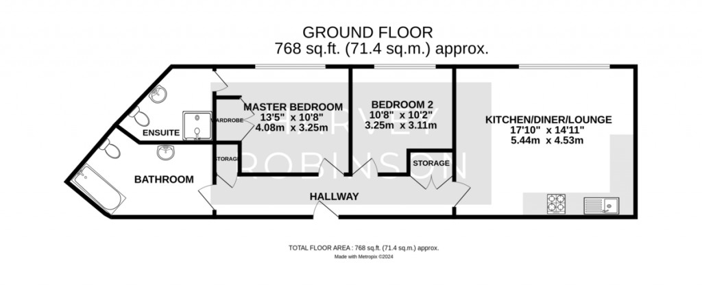 Floorplans For Anglian House, Huntingdon