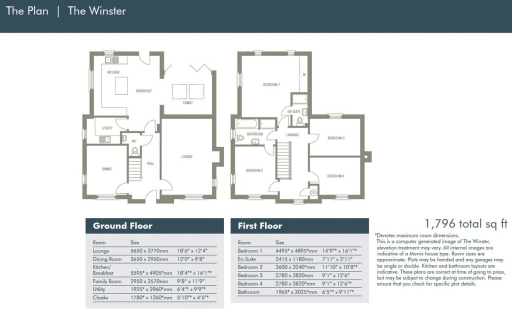 Floorplans For Alconbury Weald, Huntingdon