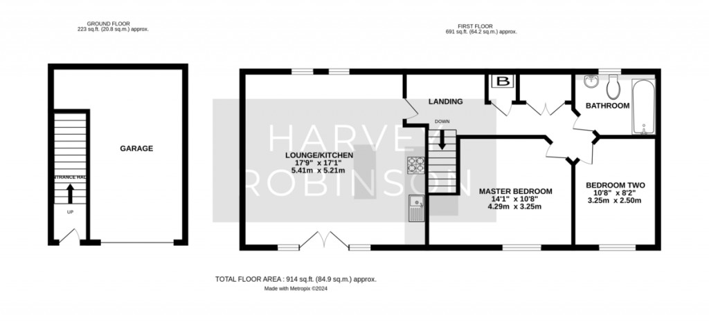 Floorplans For Colebrook Road, Huntingdon