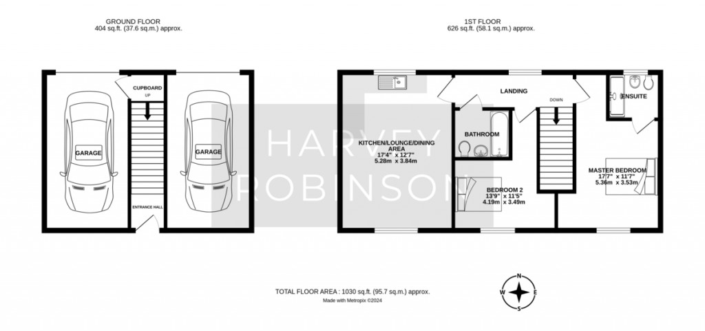 Floorplans For Novello Drive, Biggleswade