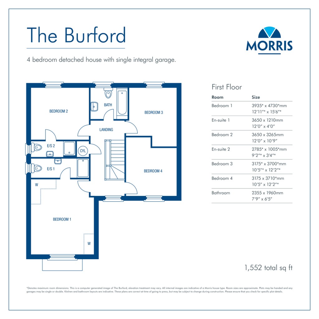 Floorplans For Wintringham, St. Neots