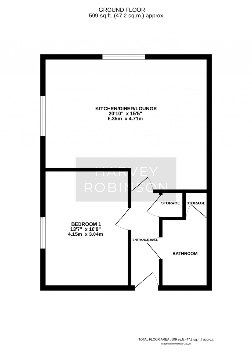 Floorplans For Knights Way, St. Ives