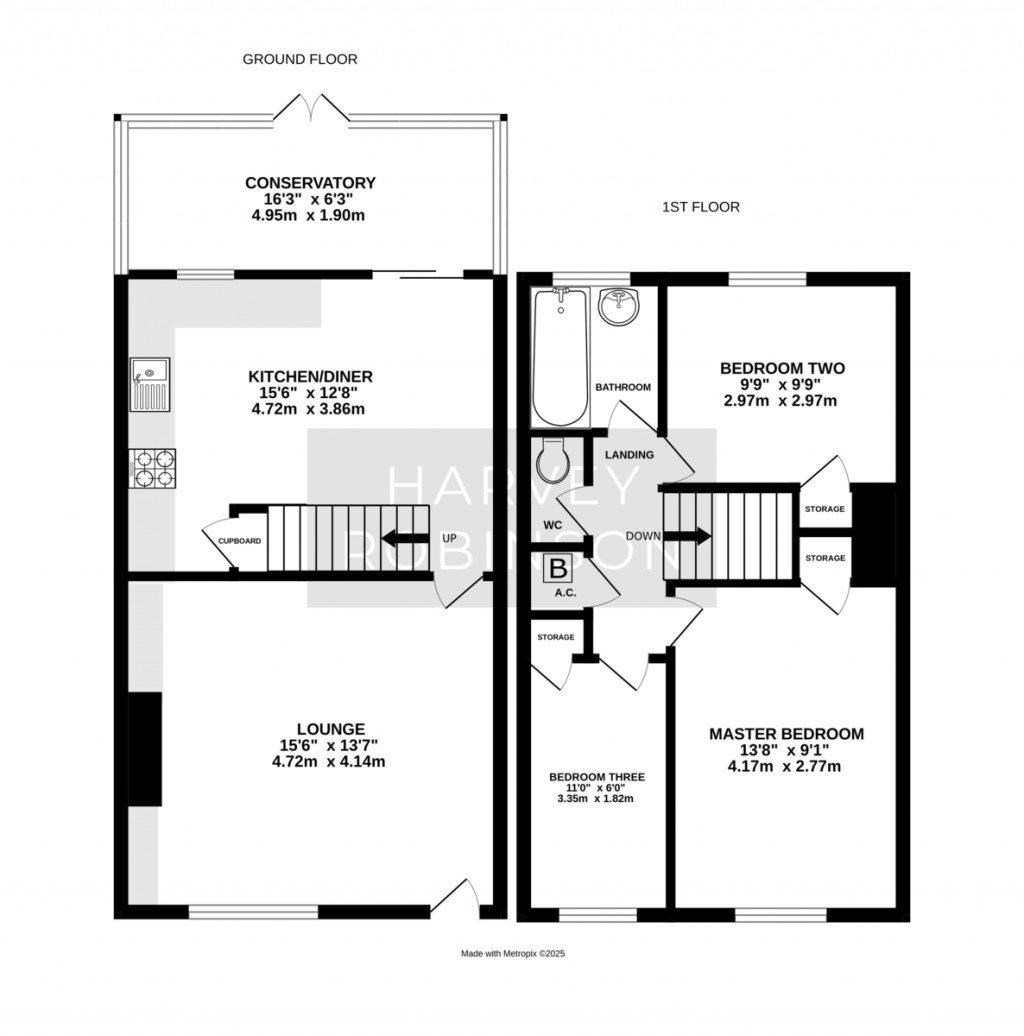 Floorplans For Beech Close, Huntingdon