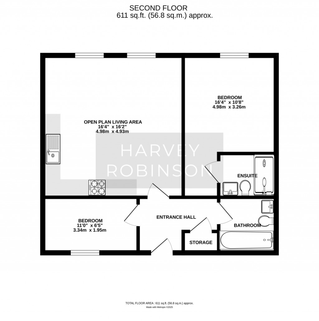 Floorplans For Sullivan Court, Biggleswade