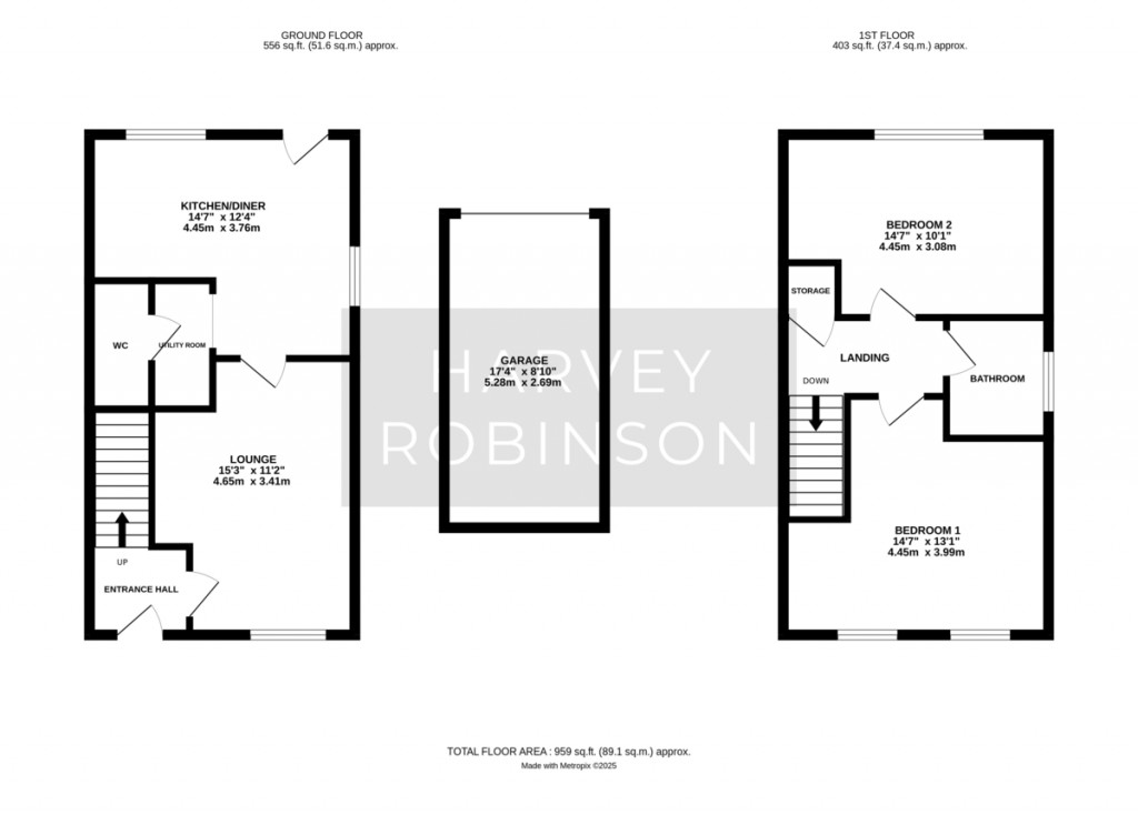 Floorplans For Goldcrest Road, St. Ives